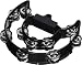 DRUM SET Half Moon TAMBOURINE with Mounting Eye Bolt - Black