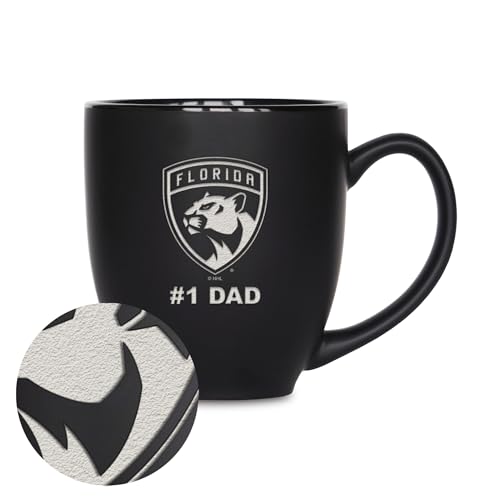 Mug Bistro Rico Industries gravé au laser 445 ml, tasse noire chic de style café
