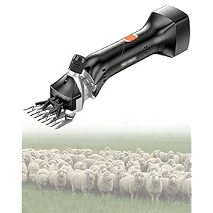 joyvio 800W oplaadbare draadloze elektrische schapenschaar Draagbare geitenknipper 2000mAh oplaadbaar, voor het scheren…
