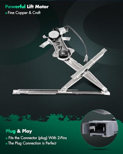 Image of SCITOO Power Window Regulator with Motor for Ford for Mustang