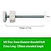Baby Gate Guru Extra Long M8 (8mm) Spindle Rods for Pressure Mounted Baby and Pet Safety Gates 4 Pack Replacement Set (8mm, White)