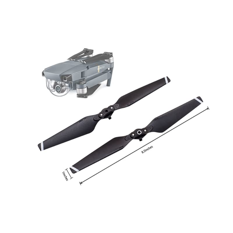 8331 低ノイズ クイックリリース プロペラ D-JI Mavic PRO ドローン用