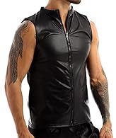 Please note: the sizes you can choose from our offer are shown in EU sizes. The label size is only manufacturer's size. Please try on the item after receiving it. Thank you High-quality faux leather - The T-shirt is made of high-quality faux leather,...