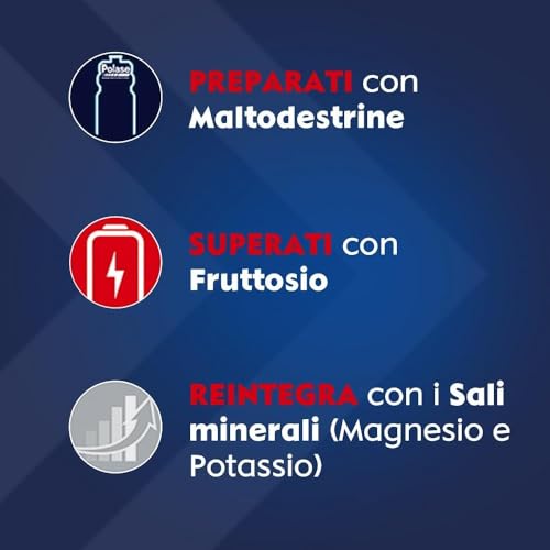 Polase Sport, Magnesio e Potassio Integratore Alimentare, Prima, Dopo,Durante l'Attività Fisica, con Vitamina C,Sali Minerali e Maltodestrine, Energetico Salino, Gusto Arancia,Maxi formato 30 Bustine - Immagine 3