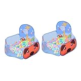 Alasum 2 bolas para tienda de campaña, bolas de piscina, piscina de bolas, color azul