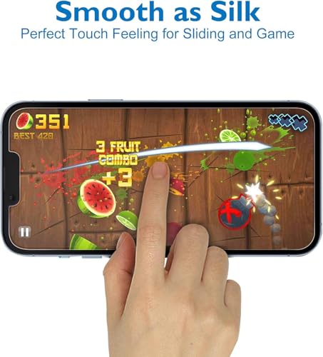 Image of Supershieldz NeoGuard HD+ Gaming Matte Tempered Glass Screen Protector Guard for iPhone 11 and Xr, 9H Hardness, Anti-Static, Case-Friendly, Easy Installation Kit - 1 Pack