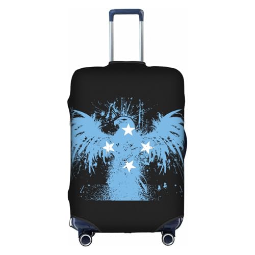 Travel Luggage Cover Micronesia Micronesians Flag Fashion Washable Baggage Suitcase Protector Fit For Luggage Small