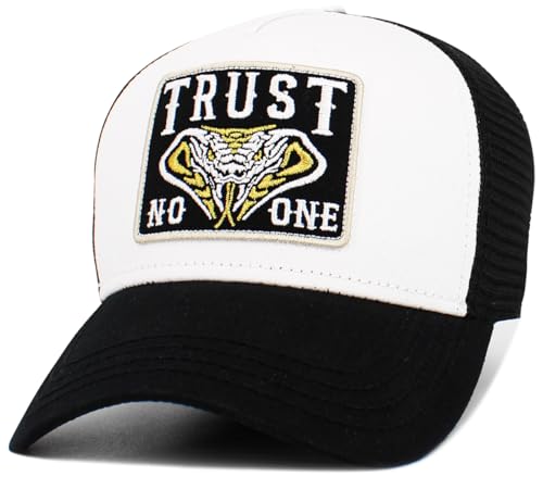 Image of KBETHOS Dad Hat Trust No One Royalty Hustle Vibe Baseball Cap Adjustable Cotton Vintage
