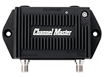 Channel Master TV Antenna PreAmp 1-1-Port TV Antenna Pre-Amplifier, Built-in LTE Filter, 17-30dB Gain, Compatible with Non-Amplified TV Antennas, Increases Signal Strength, Indoor/Outdoor