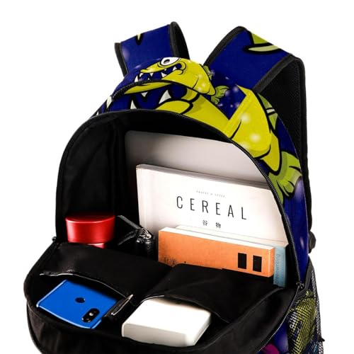 Sac à dos d'école robuste pour ados évitant le désordre multicolore