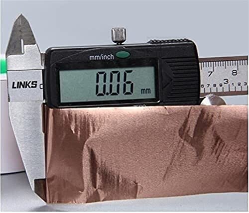 ZAMAKS Fita condutora, fita de cobre de metal de aterramento, blindagem EMI, soldagem, circuito de c