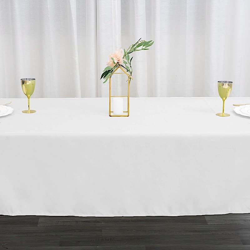 Miniatura 6 de BalsaCircle - Mantel rectangular de poliéster para bodas, 60 x 102 pulgadas