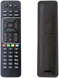 Airtel DigitalTV DTH Television, Setup Box Remote Compatible for SD and HD Recording (Black)