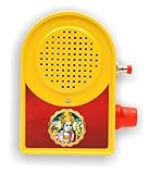 Electric Krishna Religious Continuous Hare-Krishna Chanting Mantra Pooja Box 9 in 1 Spiritual Devotional Bell Just Plug & Play