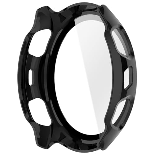 �yFaygtni�z1�� Amazfit�Ή��p Cheetah 2 Pro 48mm�Ή��p ��̌^ �P�[�X+�K���X�t�B���� PC+�K���X�� �����ߗ� 9H�d�x �S�ʕی� �ϏՌ� �y�� ���^ �����ȒP 8�F�I�v�V���� Cheetah2 Pro�Ή��p �J�o�[ �u