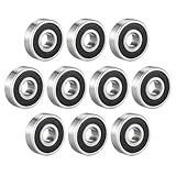 Rillenkugellager 623 624 625 626 627 628 629 2RS Miniatur mit Gummidichtung 2/5/10 Stück(5pcs 627 2RS 7x22x7)