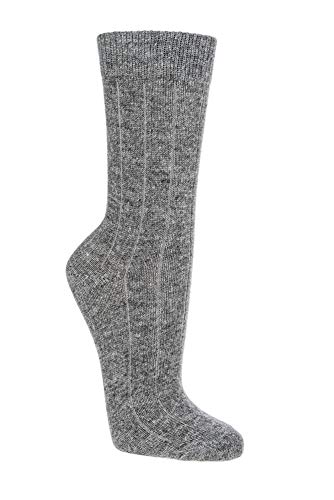 Leo Design 2X Cashmere & Merino Wool Dress Socks for Women, Breathable, Fine Cashmere, Thermal & Warm.2