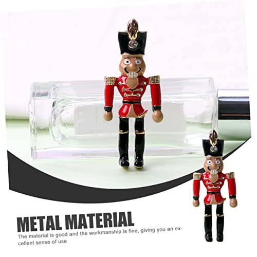 Soldat nutcracker en broche émaillée accessoire idéal pour vos repas de Noël