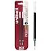 uni-ball 207 Impact Gel Pen Refills, Bold Point (1.0mm), Black, 2 Count