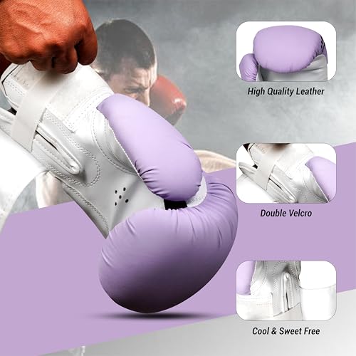 Image of Boxing Gloves - Training Gloves with Hook and Loop Velcro Closure for Long-Lasting Strength and Durability