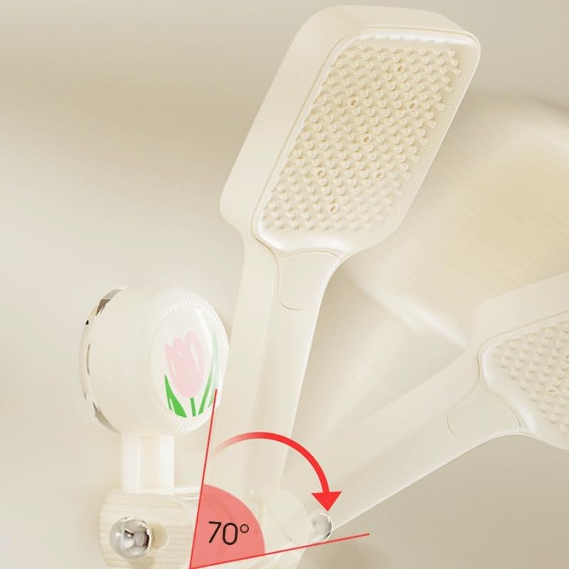Suction Cup Shower Holder Nozzle Fixer Bathroom no Drilling Movable