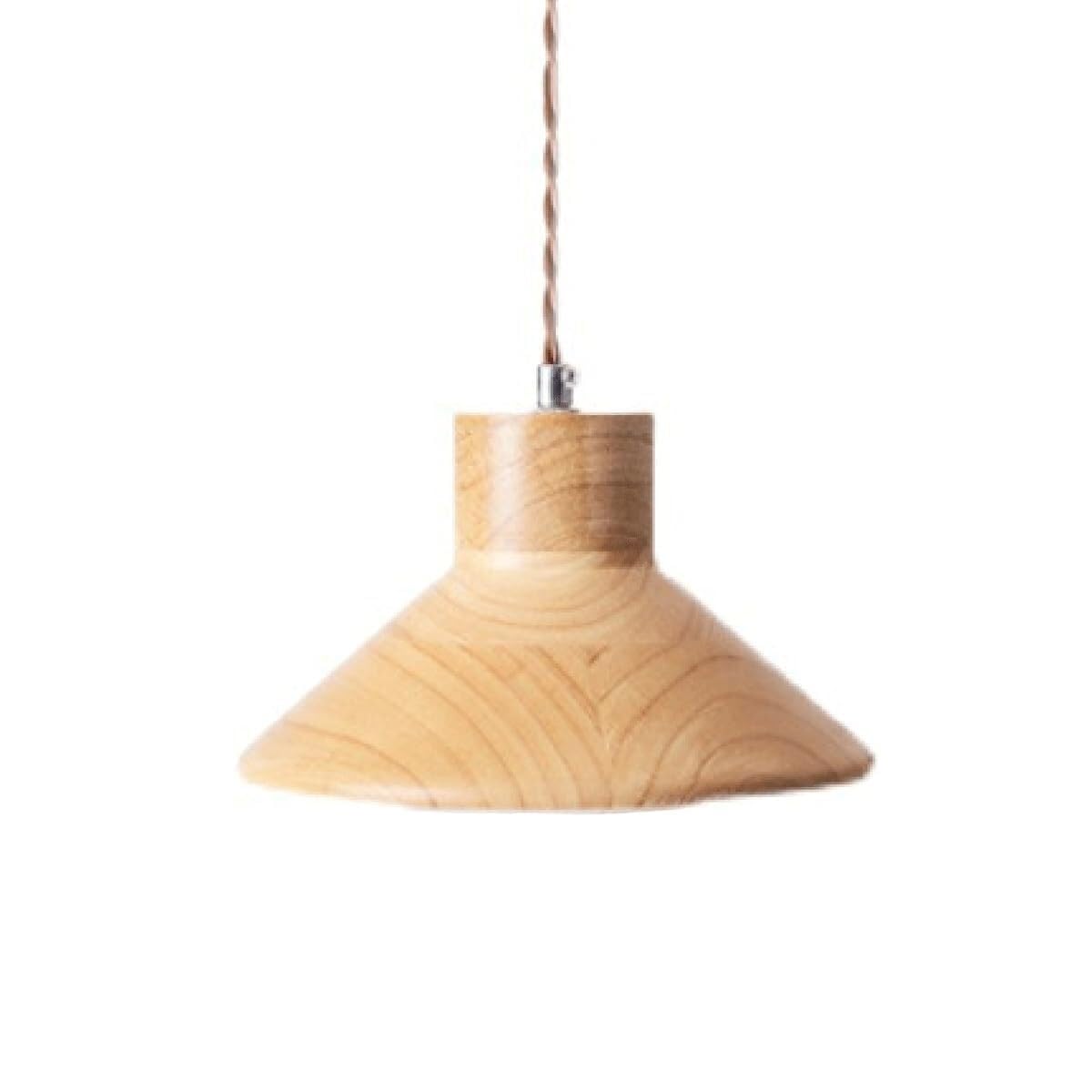 HYJAUSXB Minimalist Solid Wood Chandelier,E27 Base Single-Head Hanging Light,Simple Creative Pendant Light,Indoor Adjustable Height Ceiling Light Fixture for Kitchen Island Dining Room Bedroom