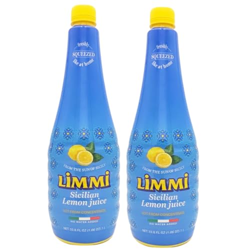 Limmi Sicilian Lemon Juice, 33.8 fl oz (1L) | 100%