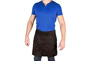 Waylander Welding: Heavy Duty Leather Waist Apron for Unmatched Protection