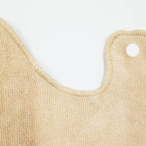 Big Beige Hard Hat Sweatband,Reusable Washable Terry Cotton Hard Hat Liner Snap On, 6 Pcs Per Pack #TOP7