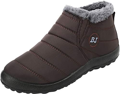 JOINFREE Botas de nieve de invierno para mujer, impermeables,  antideslizantes, para casa, zapatos de tobillo al aire libre para parejas :  Ropa, Zapatos y Joyería - Amazon.com