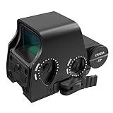 556 Red Green Dot Sight Metal Holographic Scope Black