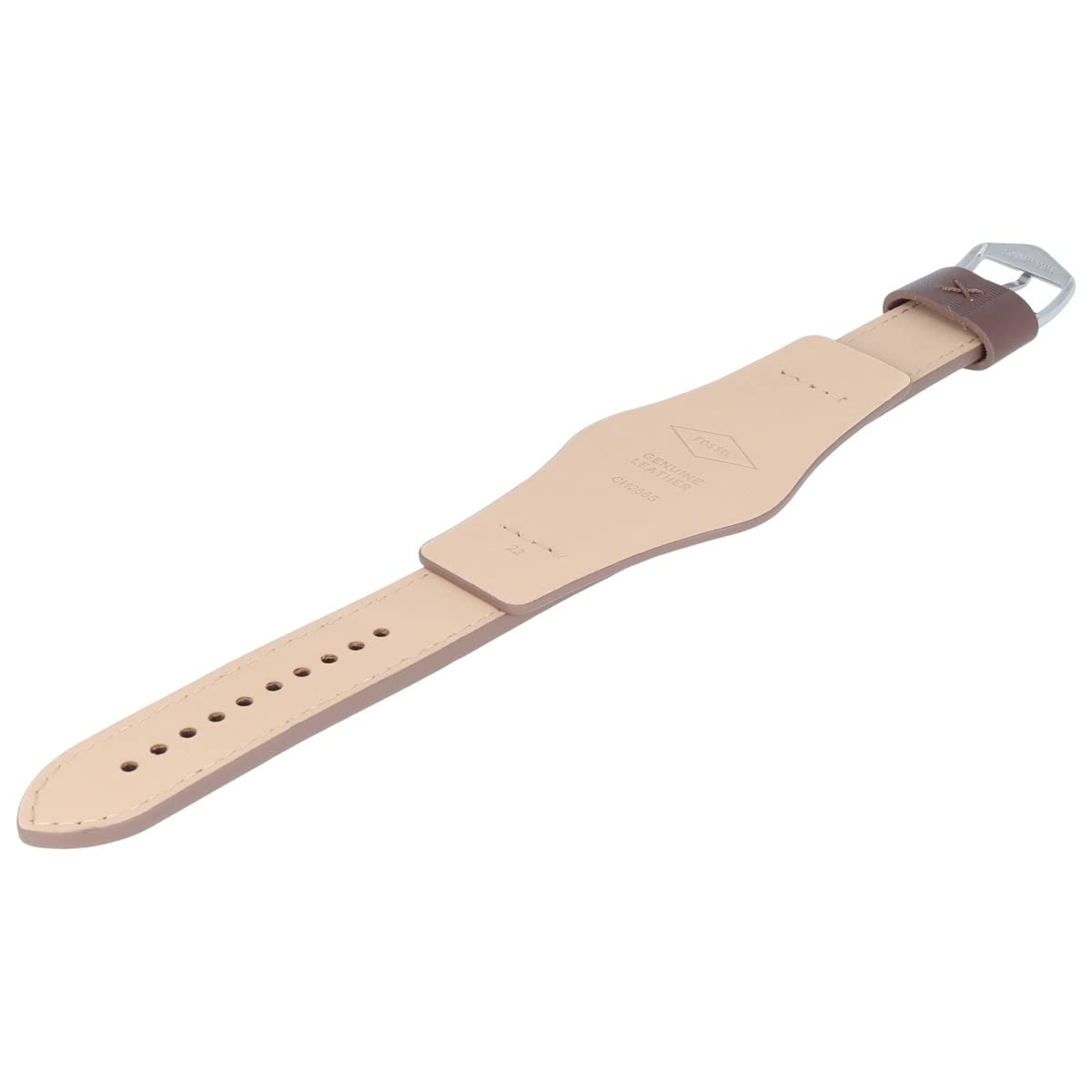 Fossil Uhrenarmband 22mm Leder Braun - CH-2565 | LB-CH2565