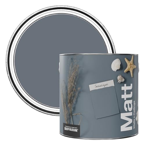 Rust-Oleum Matt Emulsion Wall Paint - Seascape 2.5 litre