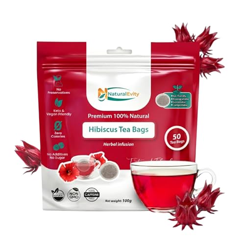 Hibiscus Tea Bags (50 Count) – Flor de Jamaica Herbal