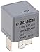 Price comparison product image Bosch 0986332002 Mini Relay 12V 70A, IP5K4, Operating Temperature from -40 Degree to 85 Degree C, 4 Pin Relay