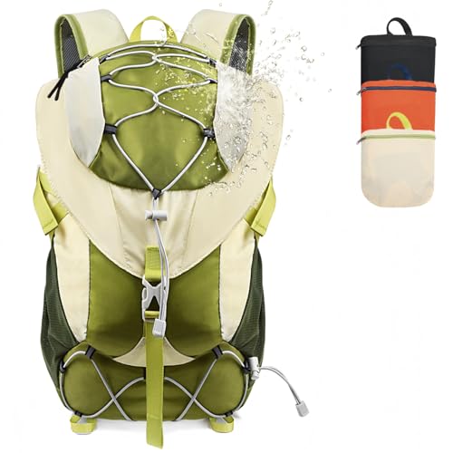 Seektop 20L Waterproof Hiking Backpack - Lightweight & Durable with Multiple Pockets, Wet/Dry Compartments for Camping, Trekking, Travel (Men & Women)