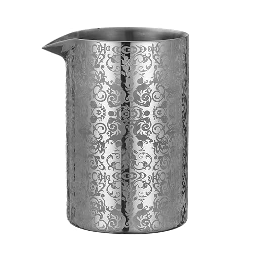 Vaso mezclador para cócteles de acero inoxidable 18oz miniatura 1