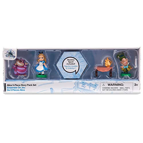  Disney Set 4 Personaggi PVC Alice nel Paese delle Meraviglie Animators - Anche Torte
