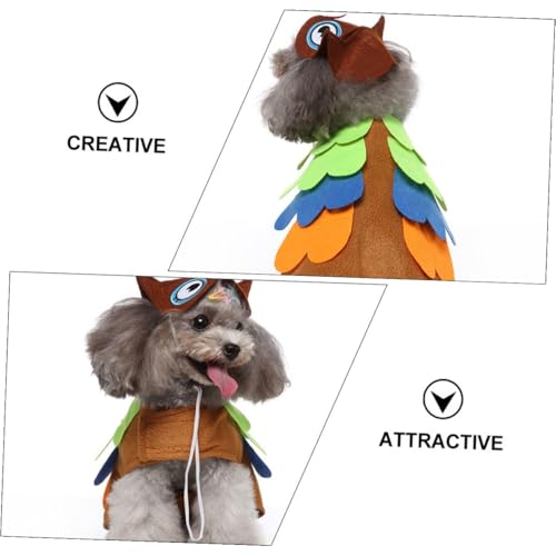 Disfraz para perro Beaupretty Halloween cosplay T-L miniatura 7