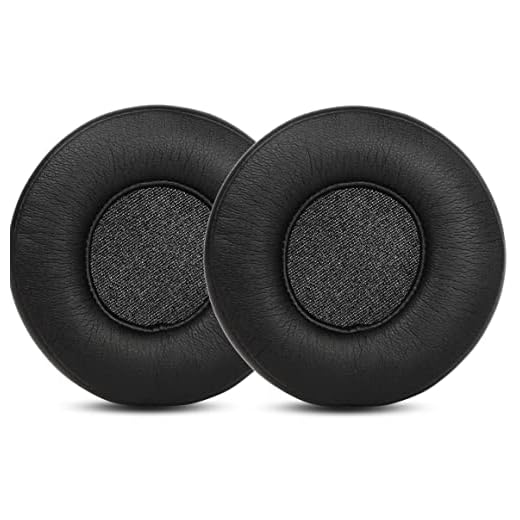 Professionelle Ersatz-Ohrpolster, kompatibel mit Teufel Airy Headset-Ohrpolstern mit weicherem Proteinleder/Memory-Schaum