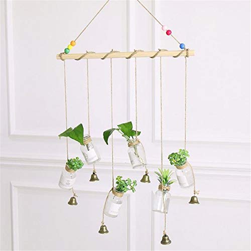 VIDOO Appeso Chiaro Vetro Fiore Pianta Idropolica Sistema Vaso Terreno Contenitore Home Giardino- #2