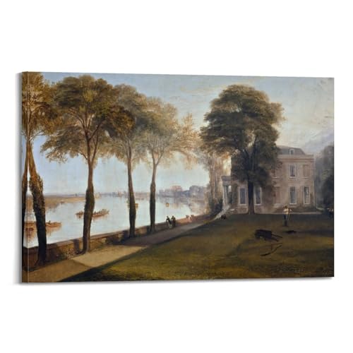J. M. W. Turner Early Summer Morning Poster Moody Vintage