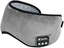 Mascara de Dormir Bluetooth com Fone de Ouvido Tapa Olho Sono Tranquilo Musica