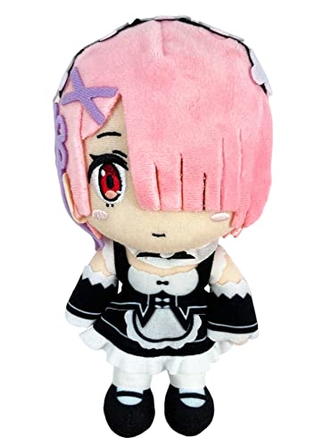 Peluche Ram Re Zero 20,3 cm de Sinoeem pour décorer votre chambre de fan