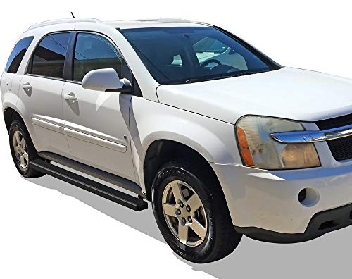 Estribos negros APS Premium 4in para Chevy Equinox 05-09 miniatura 6