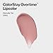Revlon Liquid Lipstick with Clear Lip Gloss, ColorStay Face Makeup, Overtime Lipcolor, Dual Ended with Vitamin E in Nude, Eternally Tan (340), 0.07 Oz