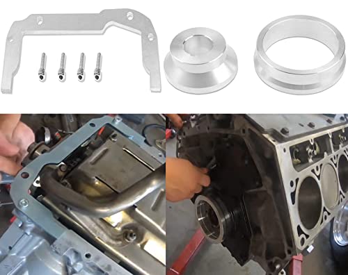 Mejiao Front and Rear Cover Alignment Tool & Oil Pan Alignment Tool Kit Fits for GM LS Series Engines 4.8 5.3 5.7 6.0 6.2 LS1/ LS2/ LS3/ LS4/ LS6/ L99/ LS9/ LSA/ LQ4/ LQ9/ L76/ L92