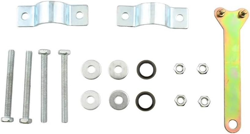 Motorcycle Oil Cooler Radiator Kit Compatible with 4 Stroke Engine Motocross ATV Dirt bike Accessories Enduro(158 connector)