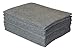 Absorbent Pad, 9 gal, Gray, PK50