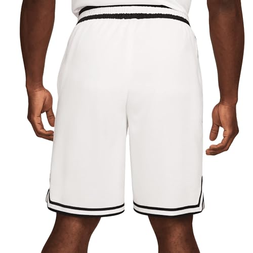 Nike Dri-FIT DNA Men's 10" Basketball Shorts (White/Black, DH7160-100) Size Medium2